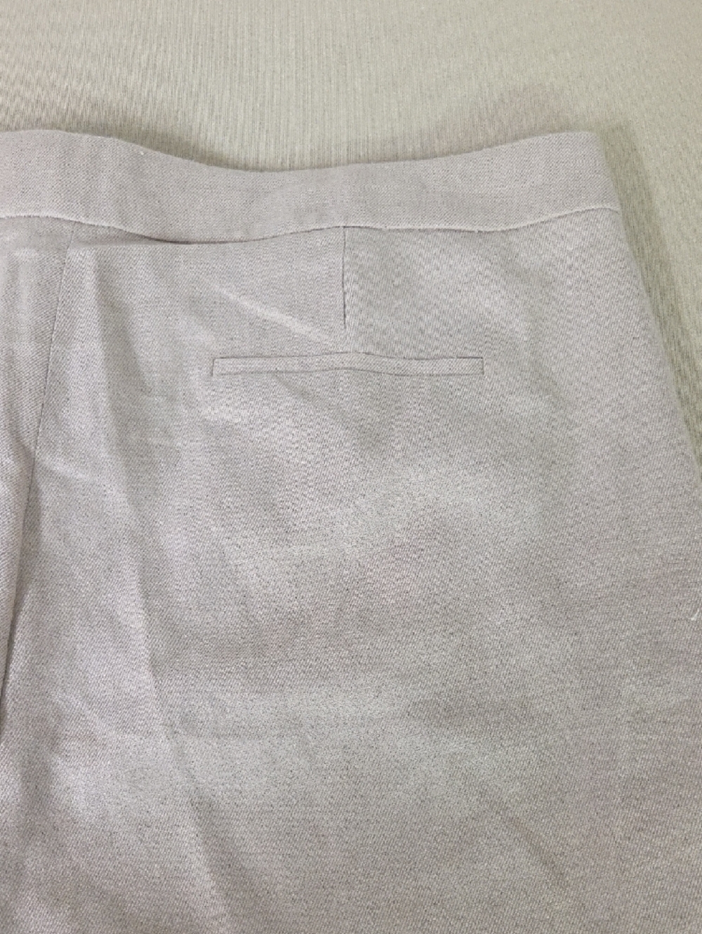 J. Crew Light Taupe Wide-Leg Linen Cropped Pants Size 20 PLUS - Picture 7 of 7